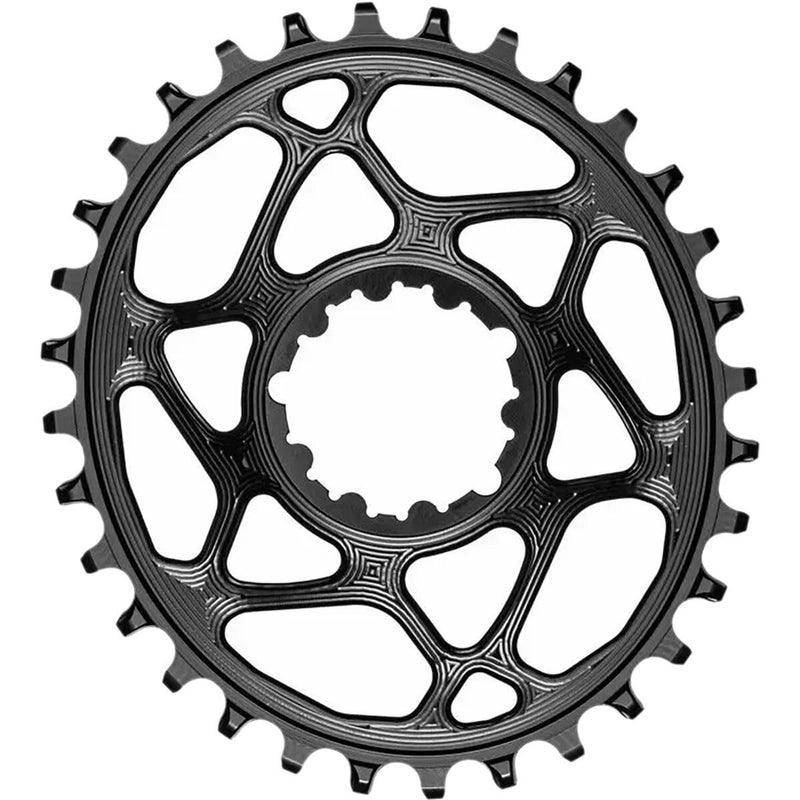 absoluteBLACK Oval Boost148 Direct Mount Narrow Wide Chainring Compatible with SRAM 3mm Offset, Black, 32T